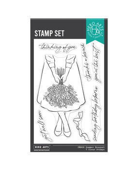 Hero Arts Seaside Blooms Summer Blooms Clear Stamps (CM809) Hero Arts Seaside Blooms Summer Blooms Clear Stamps (CM809)