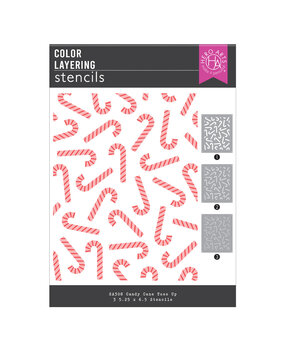 Hero Arts Candy Cane Season Candy Cane Toss Up Stencils (SA308) Hero Arts Candy Cane Season Candy Cane Toss Up Stencils (SA308)