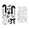 Hero Arts PRE-ORDER Candy Cane Season Candy Cane Swag Clear Stamps & Dies (DC322) Hero Arts PRE-ORDER Candy Cane Season Candy Cane Swag Clear Stamps & Dies (DC322)