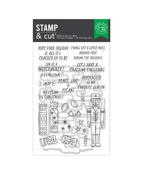 Hero Arts Crackin' Christmas A Little Nuts Clear Stamps & Dies (DC323) Hero Arts Crackin' Christmas A Little Nuts Clear Stamps & Dies (DC323)