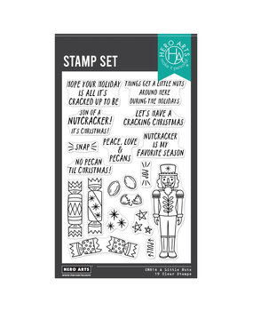 Hero Arts Crackin' Christmas A Little Nuts Clear Stamps (CM814) Hero Arts Crackin' Christmas A Little Nuts Clear Stamps (CM814)