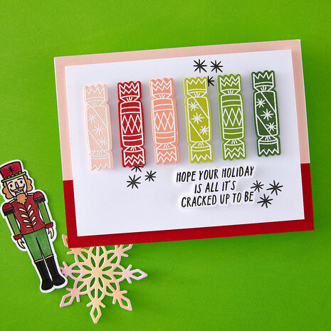 Hero Arts Crackin' Christmas A Little Nuts Clear Stamps (CM814)