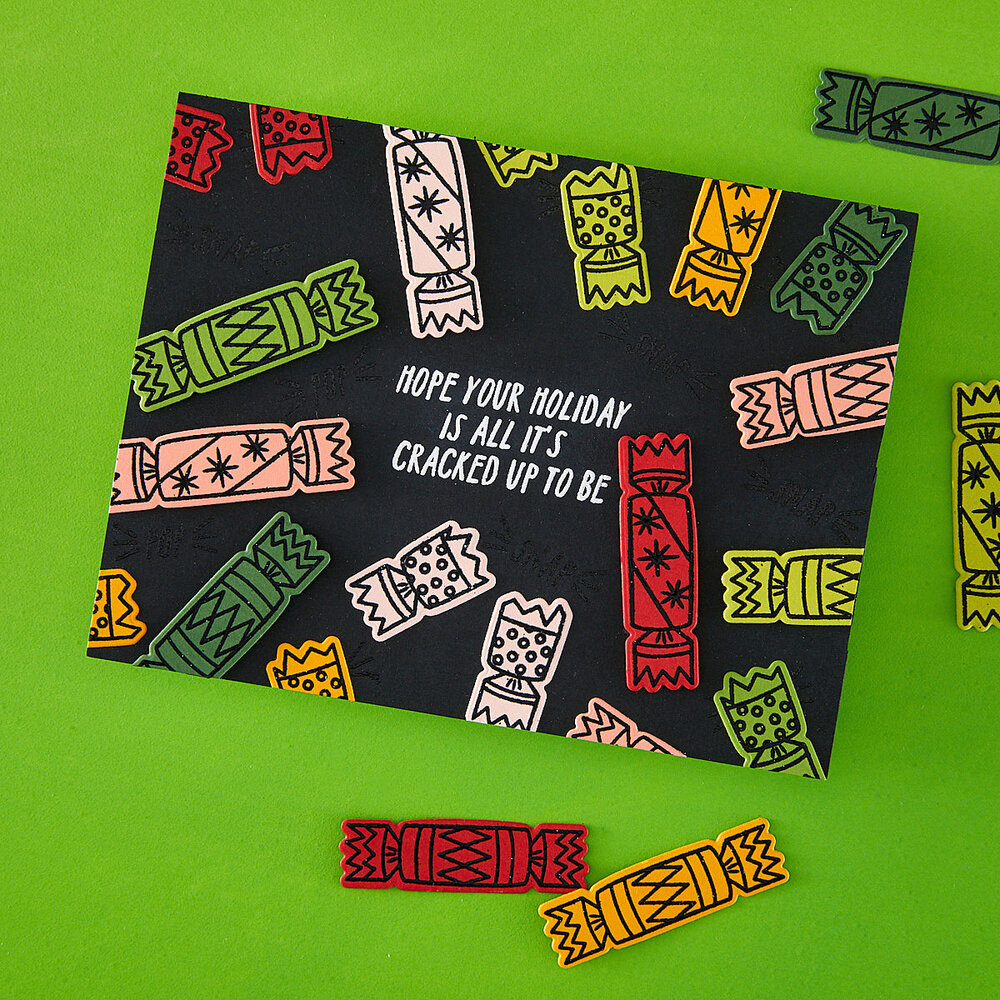 Hero Arts Crackin' Christmas A Little Nuts Clear Stamps (CM814)