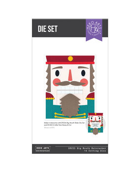 Hero Arts Crackin' Christmas Big Mouth Nutcracker Dies (DF255) Hero Arts Crackin' Christmas Big Mouth Nutcracker Dies (DF255)