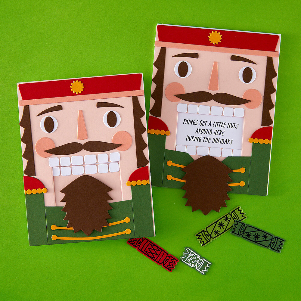 Hero Arts Crackin' Christmas Big Mouth Nutcracker Dies (DF255) Hero Arts Crackin' Christmas Big Mouth Nutcracker Dies (DF255)