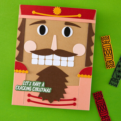 Hero Arts Crackin' Christmas Big Mouth Nutcracker Dies (DF255) Hero Arts Crackin' Christmas Big Mouth Nutcracker Dies (DF255)