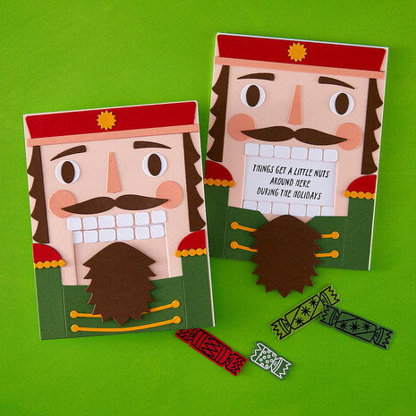 Hero Arts Crackin' Christmas Big Mouth Nutcracker Dies Bundle (WB1178)