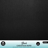 Studio Light Cardstock 12x12 Inch Black (10pcs) (SL-CO-PS48)