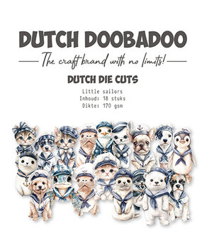 Dutch Doobadoo Collage Die-Cuts Little Sailor (474.007.509) Dutch Doobadoo Collage Die-Cuts Little Sailor (474.007.509)