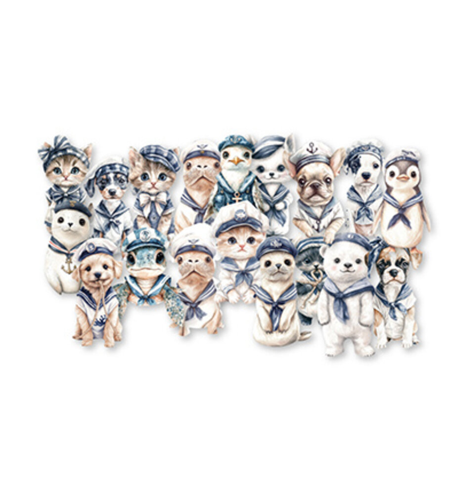 Dutch Doobadoo Collage Die-Cuts Little Sailor (474.007.509) Dutch Doobadoo Collage Die-Cuts Little Sailor (474.007.509)