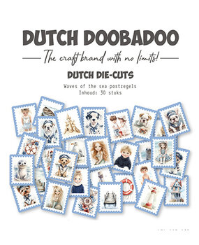 Dutch Doobadoo Dutch Die-Cuts Waves of the Sea (474.007.063) Dutch Doobadoo Dutch Die-Cuts Waves of the Sea (474.007.063)