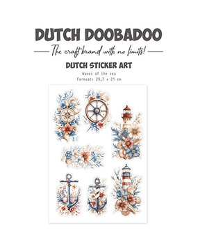 Dutch Doobadoo Dutch Sticker Art Transparent Stickers Waves of the Sea (491.201.006) Dutch Doobadoo Dutch Sticker Art Transparent Stickers Waves of the Sea (491.201.006)