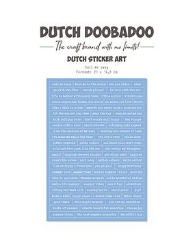 Dutch Doobadoo Dutch Sticker Art Sail me Away (491.200.038) Dutch Doobadoo Dutch Sticker Art Sail me Away (491.200.038)