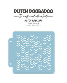 Dutch Doobadoo Dutch Mask Art Grunge Chrevrons (470.715.155)