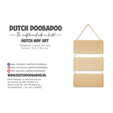 Dutch Doobadoo MDF Art Hanging panels incl Rope (460.440.421)