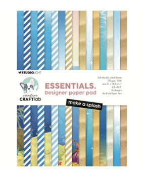 Creative Craftlab Essentials Make a Splash A5 Paper Pad (CCL-ES-DPP366) Creative Craftlab Essentials Make a Splash A5 Paper Pad (CCL-ES-DPP366)