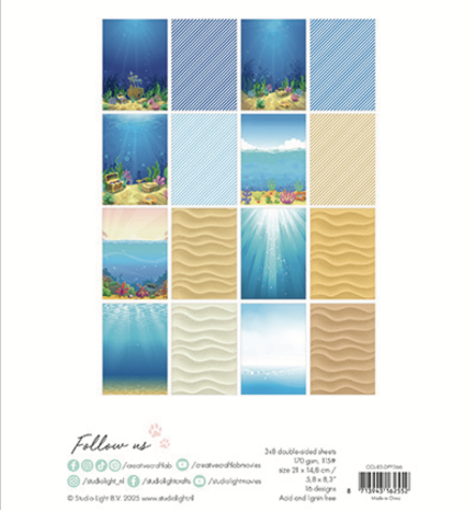 Creative Craftlab Essentials Make a Splash A5 Paper Pad (CCL-ES-DPP366)