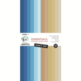 Creative Craftlab Essentials Sand & Sea Slimline Unicolor Paper Pad (CCL-ES-UPP367)