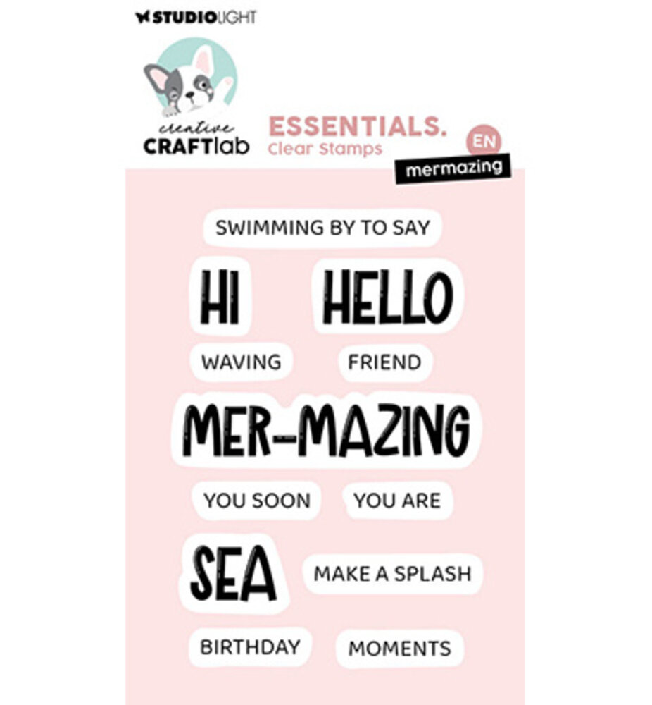 Creative Craftlab Essentials Clear Stamp Mermazing (CCL-ES-STAMP873) Creative Craftlab Essentials Clear Stamp Mermazing (CCL-ES-STAMP873)