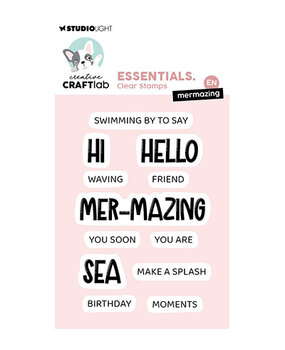 Creative Craftlab Essentials Clear Stamp Mermazing (CCL-ES-STAMP873) Creative Craftlab Essentials Clear Stamp Mermazing (CCL-ES-STAMP873)