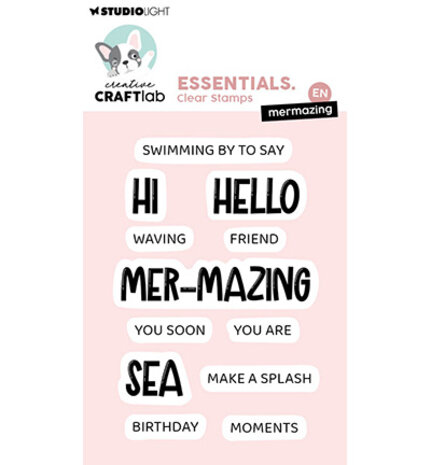 Creative Craftlab Essentials Clear Stamp Mermazing (CCL-ES-STAMP873) Creative Craftlab Essentials Clear Stamp Mermazing (CCL-ES-STAMP873)