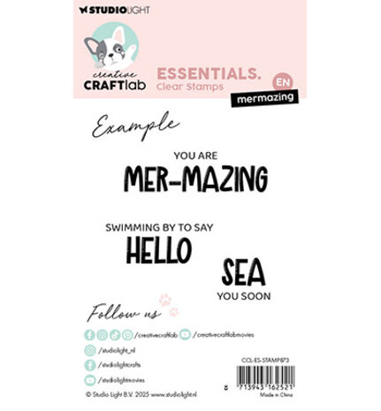 Creative Craftlab Essentials Clear Stamp Mermazing (CCL-ES-STAMP873) Creative Craftlab Essentials Clear Stamp Mermazing (CCL-ES-STAMP873)