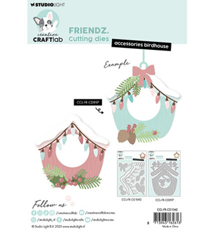Creative Craftlab Friendz Dies Birdhouse (CCL-FR-CD1042) Creative Craftlab Friendz Dies Birdhouse (CCL-FR-CD1042)