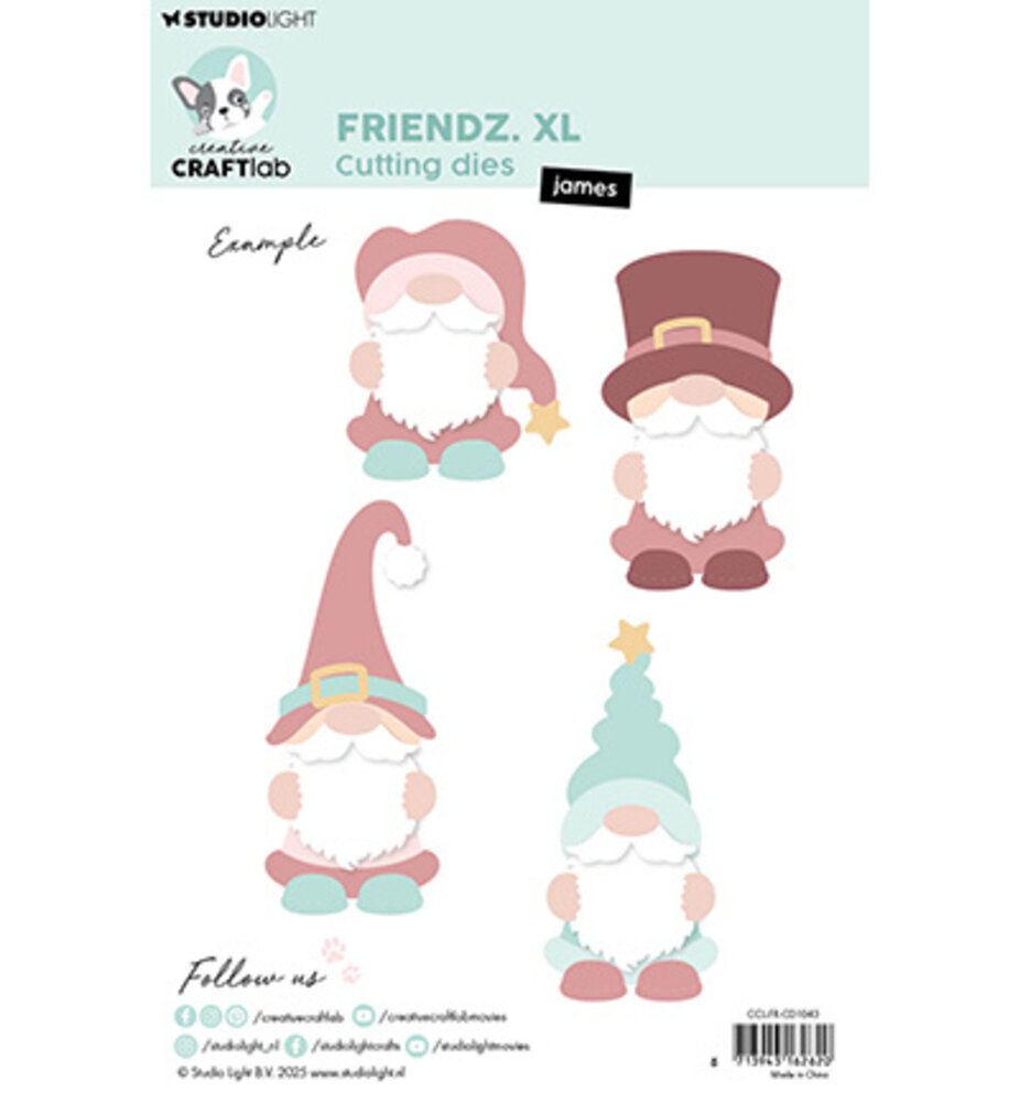 Creative Craftlab Friendz Dies James (CCL-FR-CD1043)