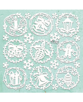 Mintay Chippies 12x12 Inch Xmas Decors (MT-CHIP2-D109)