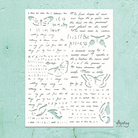 Mintay Kreativa Stencil 6x8 Inch Mixed 6 (MTK-STEN-55)