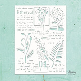 Mintay Kreativa Stencil 6x8 Inch Mixed 8 (MTK-STEN-57)