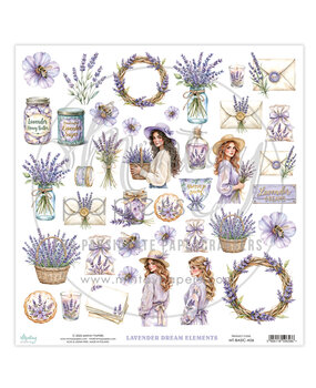 Mintay Basic 12x12 Inch Elements Lavender Dream (MT-BASIC-A06)