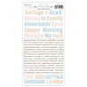 Mintay PRE-ORDER Cottage Heart 6x12 Inch Paper Stickers Words (MT-COH-13) Mintay PRE-ORDER Cottage Heart 6x12 Inch Paper Stickers Words (MT-COH-13)