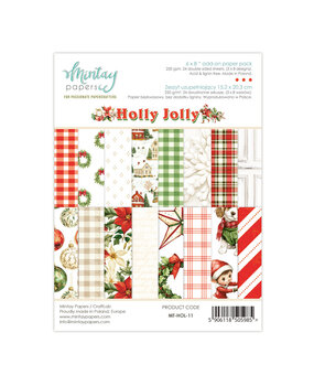 Mintay Holly Jolly 6x8 Inch AddOn Paper Pad (MT-HOL-11)