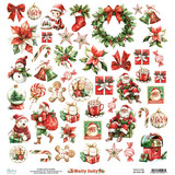 Mintay Holly Jolly 12x12 Inch Paper Elements (MT-HOL-09)