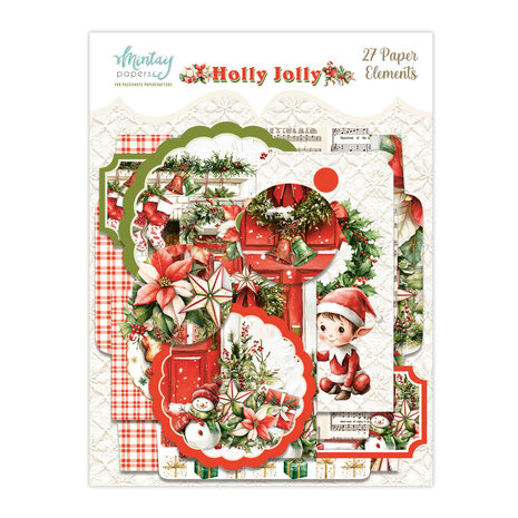 Mintay Holly Jolly Paper Elements (MT-HOL-LSCE)