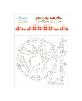 Mintay Holly Jolly 6x8 Inch Chipboard Album Base (MT-HOL-10)
