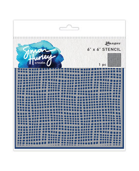 Simon Hurley Create Bubbly 6x6 Inch Masking Stencils (HUS92292) Simon Hurley Create Bubbly 6x6 Inch Masking Stencils (HUS92292)