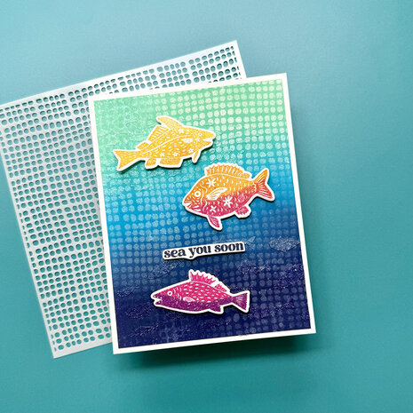 Simon Hurley Create Bubbly 6x6 Inch Masking Stencils (HUS92292)