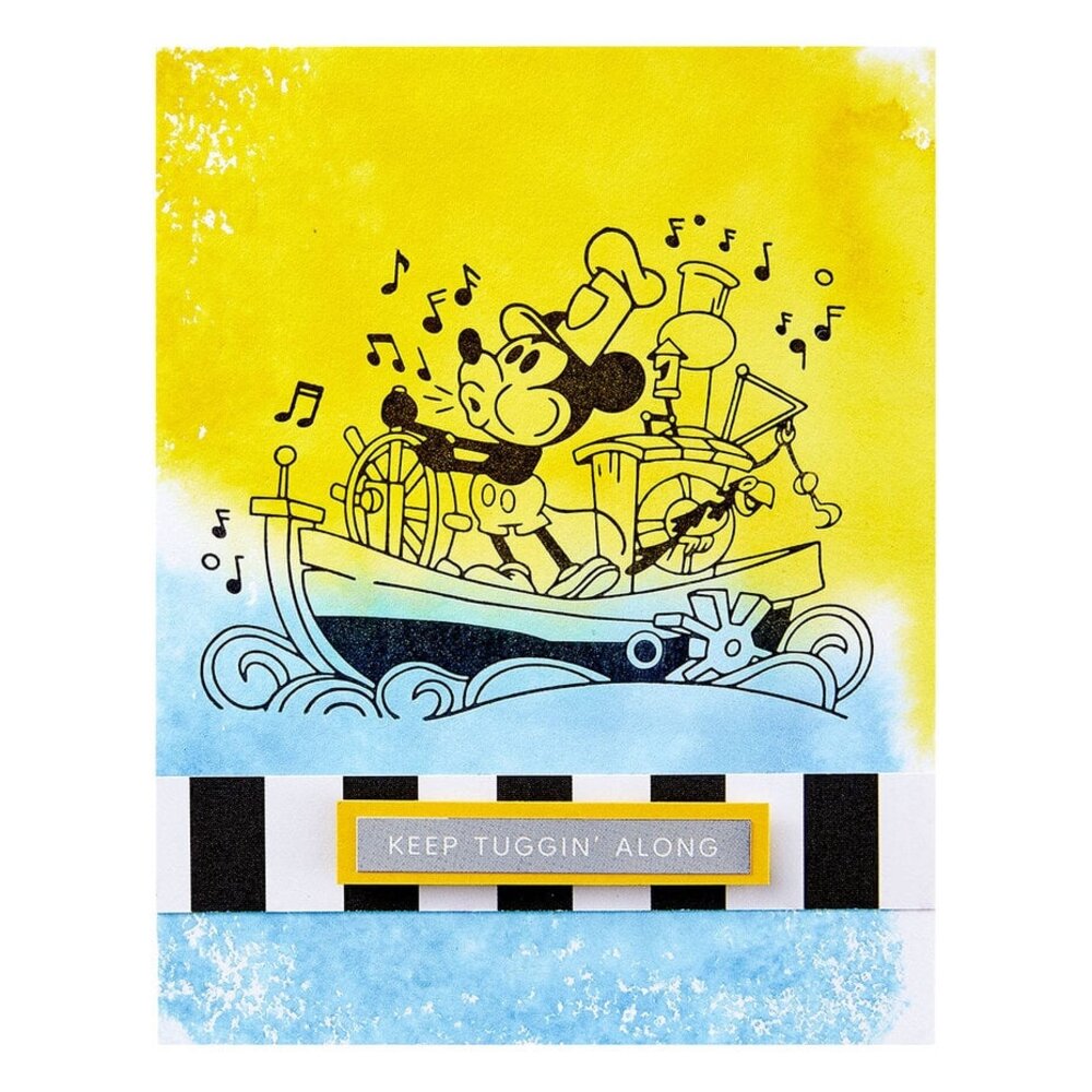 Spellbinders Say Cheese Classic Mouse Steamboat Willie Press Plate & Die Set (BP-313)