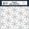 Carta Bella Wonderland Snowflake Stencil (CBWW142034) (OUTLET) Carta Bella Wonderland Snowflake Stencil (CBWW142034) (OUTLET)