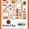 Carta Bella Welcome Fall Frames & Tags (CBWF154025) (OUTLET) Carta Bella Welcome Fall Frames & Tags (CBWF154025) (OUTLET)