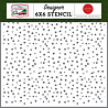Carta Bella White Christmas Days Stencil (CBWC156035) (OUTLET) Carta Bella White Christmas Days Stencil (CBWC156035) (OUTLET)