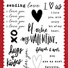 Carta Bella I Heart Us Clear Stamps (CBMV294049) (OUTLET) Carta Bella I Heart Us Clear Stamps (CBMV294049) (OUTLET)