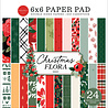 Carta Bella Merry Christmas Flora 6x6 Inch Paper Pad (CBMCF332023) (OUTLET) Carta Bella Merry Christmas Flora 6x6 Inch Paper Pad (CBMCF332023) (OUTLET)