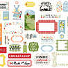 Carta Bella Farmhouse Living Frames & Tags (CBLIV145025) (OUTLET) Carta Bella Farmhouse Living Frames & Tags (CBLIV145025) (OUTLET)