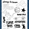 Carta Bella Always Be Brave Clear Stamps (CBLB160040) (OUTLET) Carta Bella Always Be Brave Clear Stamps (CBLB160040) (OUTLET)
