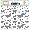 Carta Bella Friendly Butterfly Skies Stencil (CBHCS352034) (OUTLET) Carta Bella Friendly Butterfly Skies Stencil (CBHCS352034) (OUTLET)