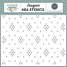 Carta Bella Dotted Diamonds Stencil (CBGH143033) (OUTLET) Carta Bella Dotted Diamonds Stencil (CBGH143033) (OUTLET)
