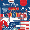 Carta Bella God Bless America Frames & Tags (CBGBA136025) (OUTLET) Carta Bella God Bless America Frames & Tags (CBGBA136025) (OUTLET)